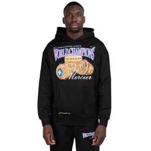 Mercier Mens Champions Ring Hoodie / Black